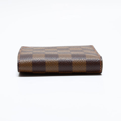 LOUIS VUITTON Damier Portefeuille・Marco Bifold Wallet Brown WS21638