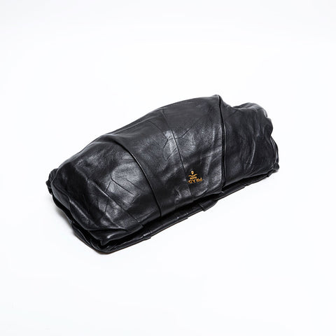 PRADA leather Clutch bag black WS21649