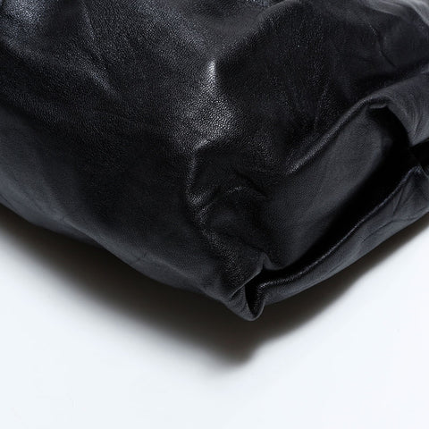 PRADA leather Clutch bag black WS21649