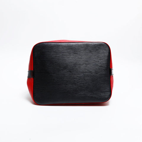 LOUIS VUITTON Epi Petit Noe Two-tone 1995 Shoulder Bag Red WS21650