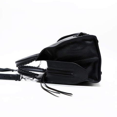 BALENCIAGA Leather Neo Classic City Large 2way Shoulder Bag black WS21651