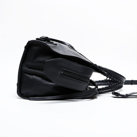 BALENCIAGA Leather Neo Classic City Large 2way Shoulder Bag black WS21651