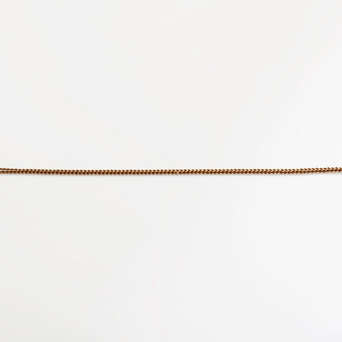 CHANEL COCO Mark Rhinestone 03P 2003 Necklace gold WS21655