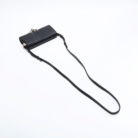 Chloe Leather Faye Purse Shoulder Bag black WS21656