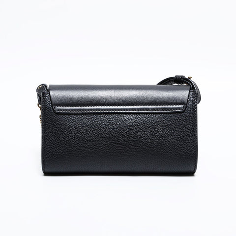 Chloe Leather Faye Purse Shoulder Bag black WS21656