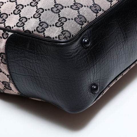 グッチ GUCCI GGキャンバス バンブー ハンド トートバッグ ピンク WS21663