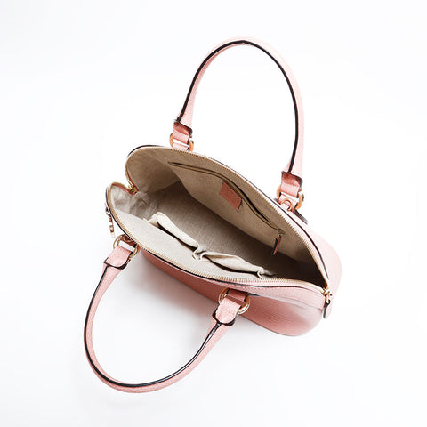 GUCCI Leather 2way Handbag pink WS21672