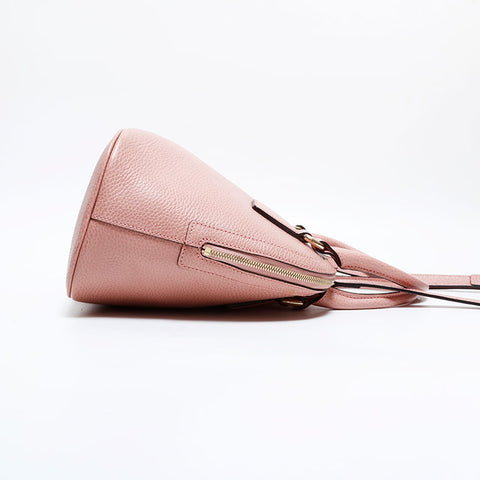 GUCCI Leather 2way Handbag pink WS21672