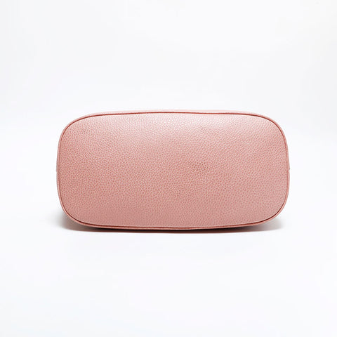 GUCCI Leather 2way Handbag pink WS21672