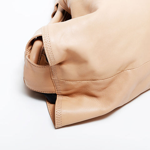 LOEWE Nappa Aire Leather Handbag beige WS21674