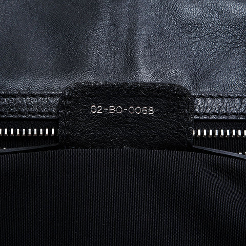 Christian Dior leather Shoulder Bag black WS21678