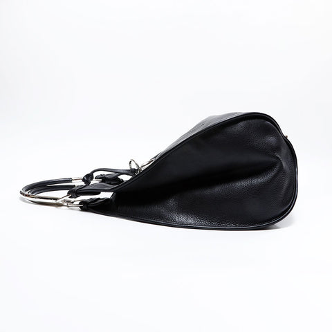 Christian Dior leather Shoulder Bag black WS21678