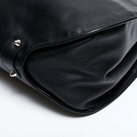 Christian Dior leather Shoulder Bag black WS21678