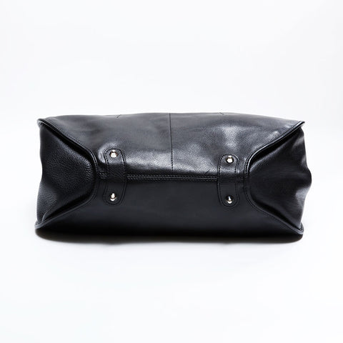 Christian Dior leather Shoulder Bag black WS21678