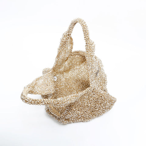ANTEPRIMA Wire Bag PVC Shoulder Bag gold WS21680