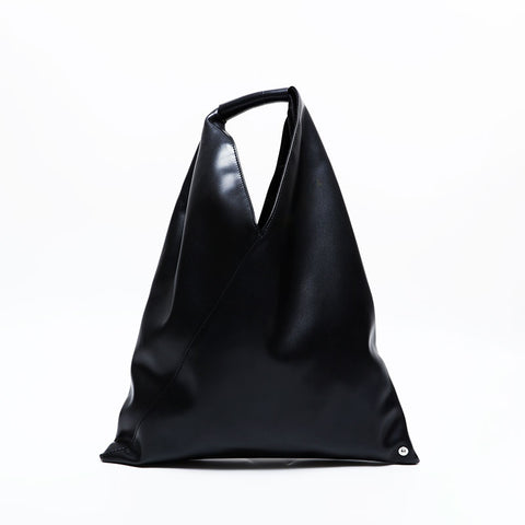 MM6 Maison Margiela Small Japanese Leather Bag Tote Bag black WS21683