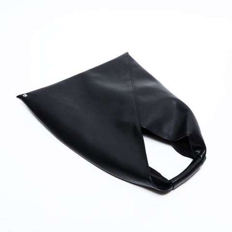 MM6 Maison Margiela Small Japanese Leather Bag Tote Bag black WS21683