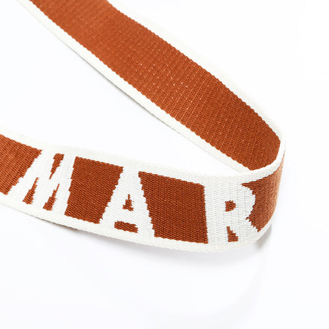 MARNI Museo Mini Leather Museo Nano 2way Shoulder Bag Brown WS21684