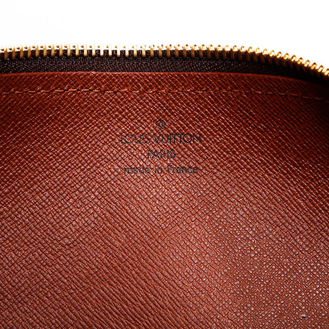 LOUIS VUITTON 2002 Monogram Papillon 30 Boston Bag Shoulder Bag Brown WS21686