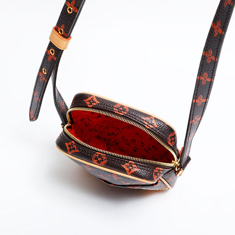 LOUIS VUITTON 2018 Monogram Catgram Shoulder Bag Brown WS21694