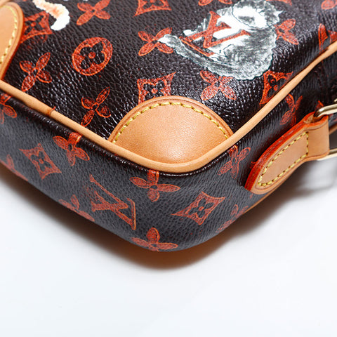 LOUIS VUITTON 2018 Monogram Catgram Shoulder Bag Brown WS21694