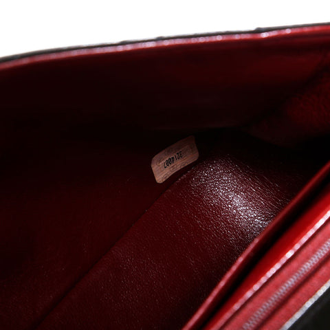 CHANEL No. 3 Lambskin Diana 1994-1996 Shoulder Bag black WS21705