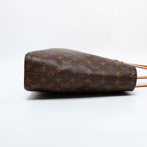 LOUIS VUITTON Monogram 2001 Luco Tote Bag Brown WS21706