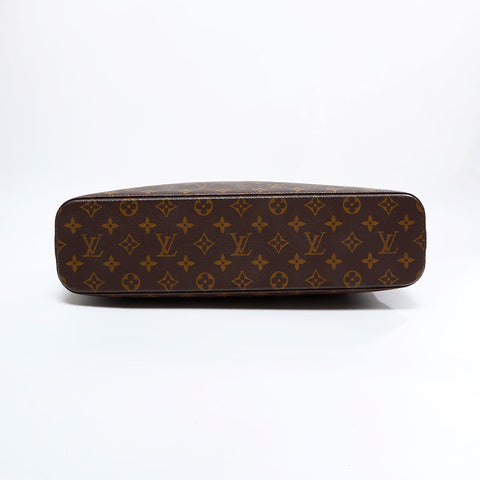 LOUIS VUITTON Monogram 2001 Luco Tote Bag Brown WS21706