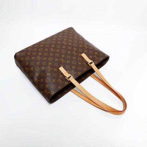 LOUIS VUITTON Monogram 2001 Luco Tote Bag Brown WS21706