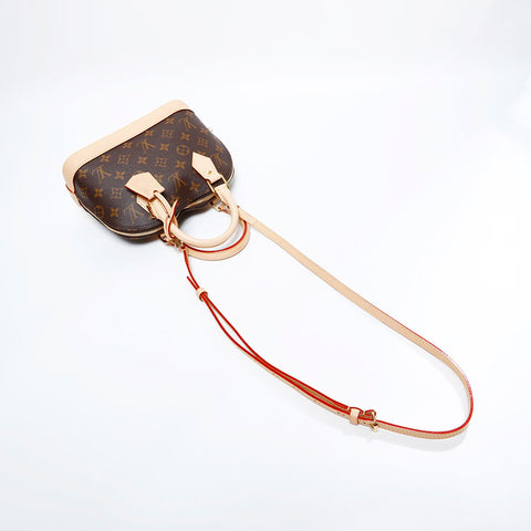LOUIS VUITTON Monogram Alma BB 2way Shoulder Bag Brown WS21708