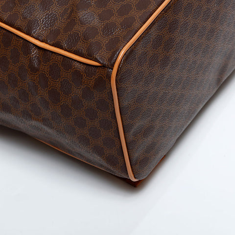 CELINE Macadam PVC Backpack Â· Daypack Brown WS21710
