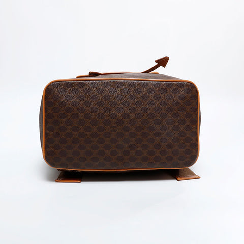 CELINE Macadam PVC Backpack Â· Daypack Brown WS21710