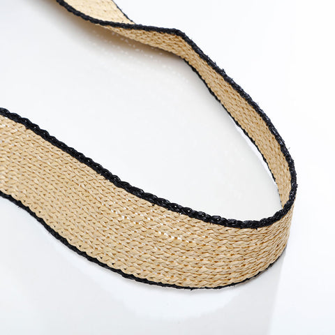 FENDI 2-way raffia straw basket bag Sunshine Tote Bag beige WS21712