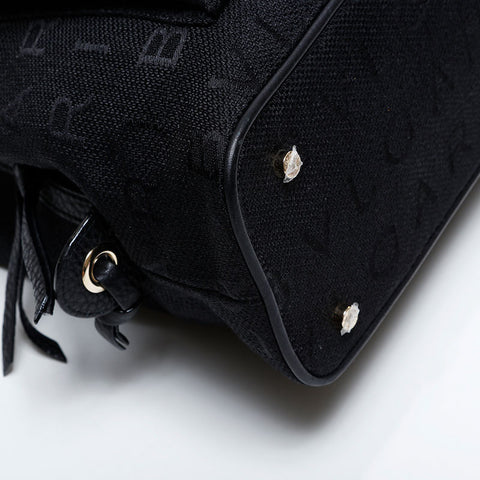 BVLGARI Canvas Logomania Tote Bag black WS21713