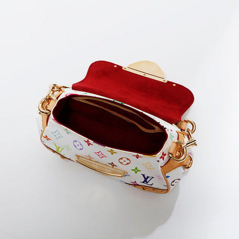LOUIS VUITTON 2007 Multicolor Monogram Marilyn PM Shoulder Bag white WS21722