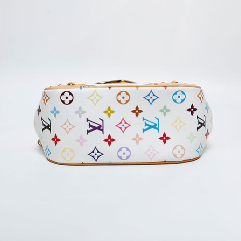 LOUIS VUITTON 2007 Multicolor Monogram Marilyn PM Shoulder Bag white WS21722