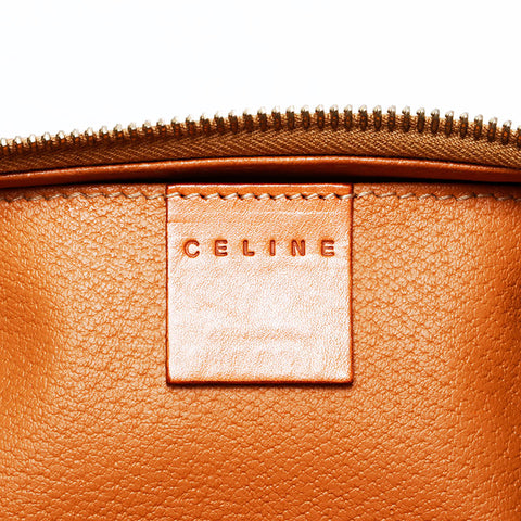 CELINE Macadam PVC Pouch Brown WS21723