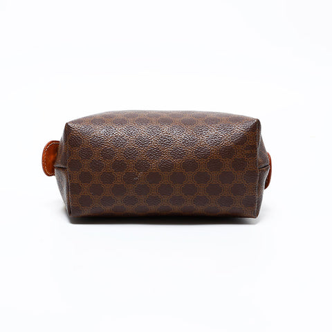 CELINE Macadam PVC Pouch Brown WS21723