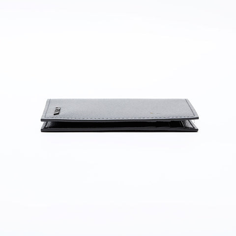 PRADA Safiano leather Card Case gray WS21727