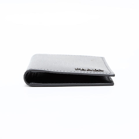 PRADA Safiano leather Card Case gray WS21727