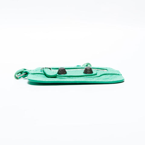 BALENCIAGA Le Cagole Coin case Card Case green WS21728