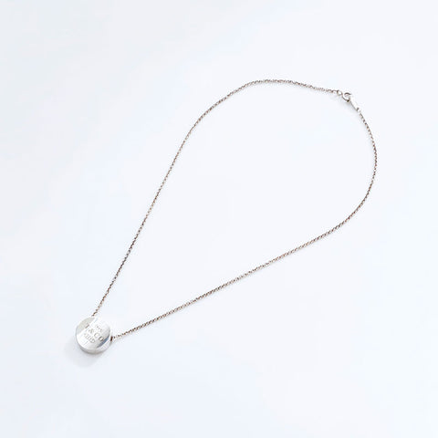 TIFFANY&Co. Coin Cave Circle 925 Necklace Silver WS21730