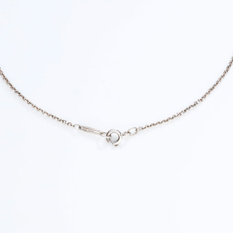 TIFFANY&Co. Coin Cave Circle 925 Necklace Silver WS21730