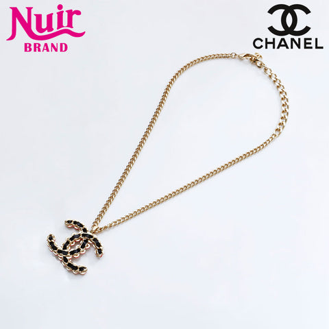 CHANEL K23B 2023 COCO Mark Necklace gold WS21734