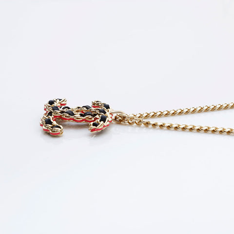 CHANEL K23B 2023 COCO Mark Necklace gold WS21734