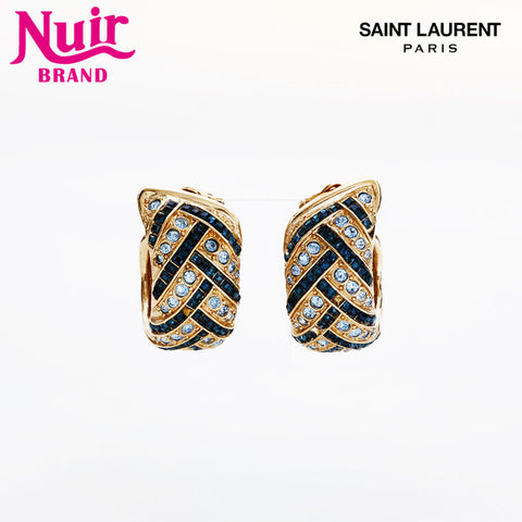 YVES SAINT LAURENT Rhinestone Earring gold WS21742