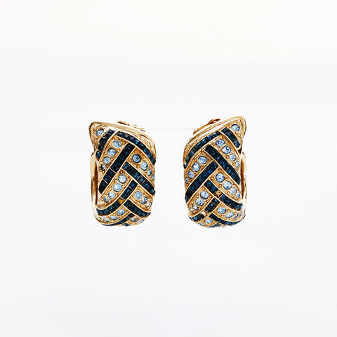 YVES SAINT LAURENT Rhinestone Earring gold WS21742
