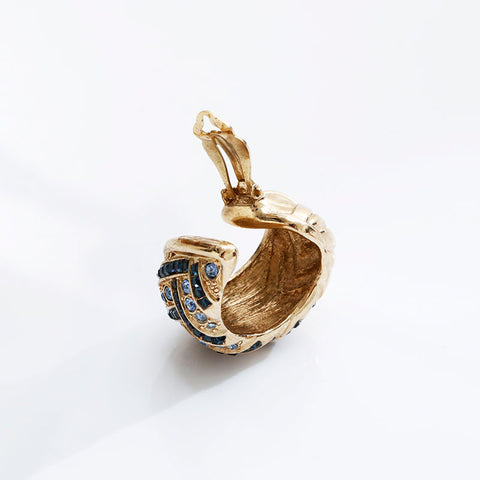 YVES SAINT LAURENT Rhinestone Earring gold WS21742