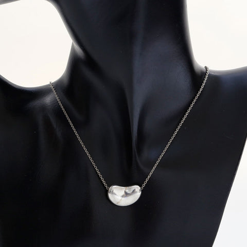 TIFFANY&Co. Beans 925 Necklace Silver WS21745