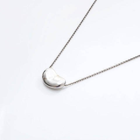 TIFFANY&Co. Beans 925 Necklace Silver WS21745